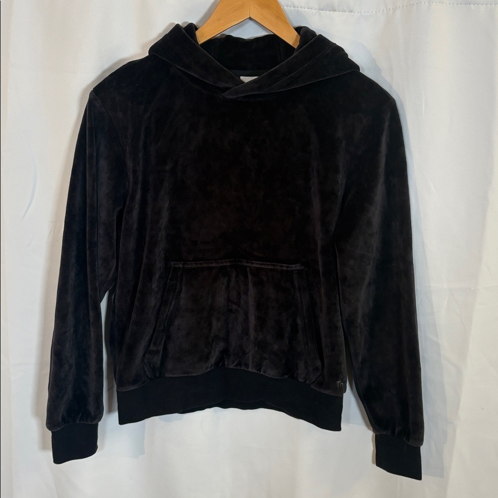 Tna Black Long Sleeves Pockets Detail Pullover Women's Hoodie Size XS